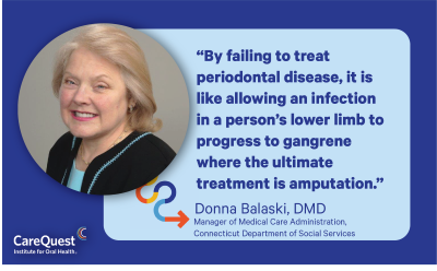Donna Balaski, DMD, Department of Social Services