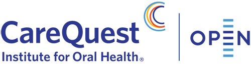 Logo lockup for CareQuest Institute and OPEN
