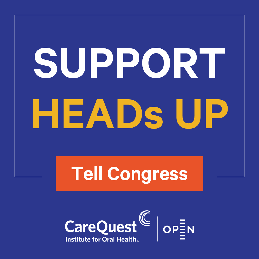 Image with message Support HEADs UP Tell Congress