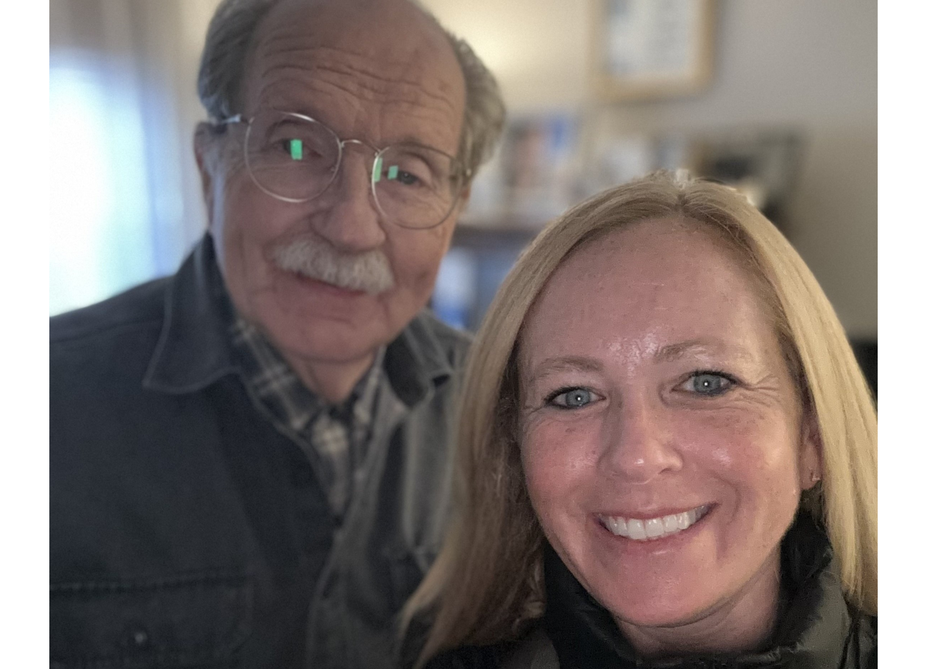 Tirzah Weiskotten and her father