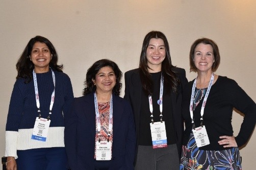 Dr. Priyanka Gudsoorkar, Dr. Khairunisa Hashmani, Hannah Cheung, Dr. Lisa Heaton