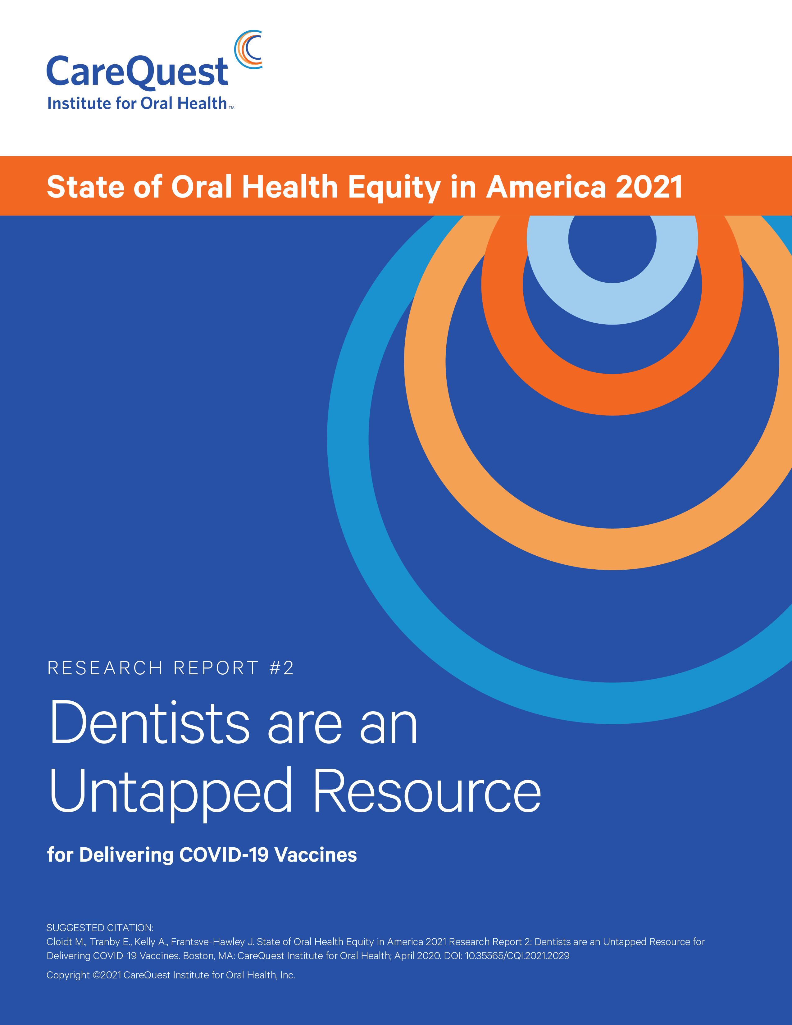 oral health report 2021