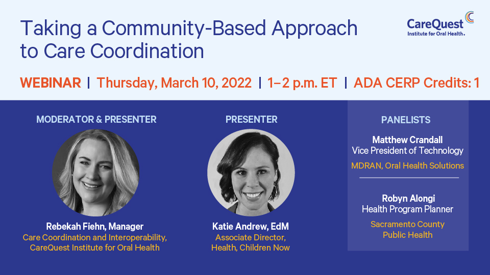 Taking a Community-Based Approach to Care Coordination