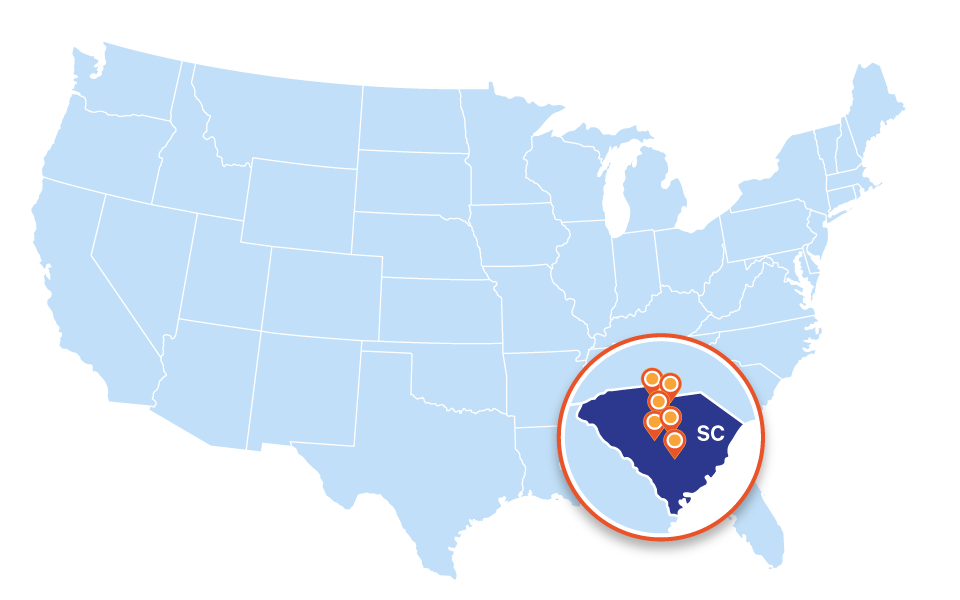 MORE Care locations 2015