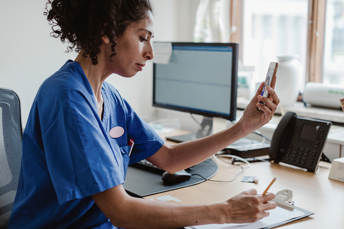 teledentistry provider and patient