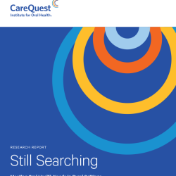 Image of report cover Still Searching: Meeting Oral Health Needs in Rural Settings