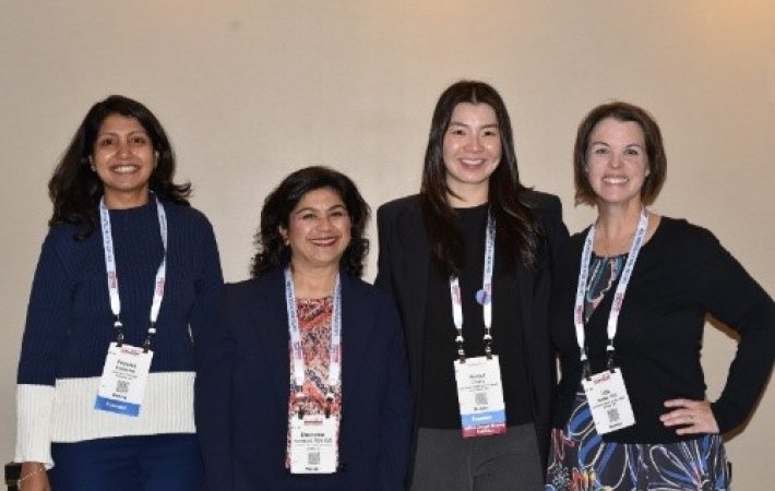 Dr. Priyanka Gudsoorkar, Dr. Khairunisa Hashmani, Hannah Cheung, Dr. Lisa Heaton
