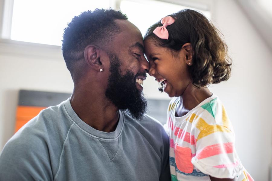 father and daughter