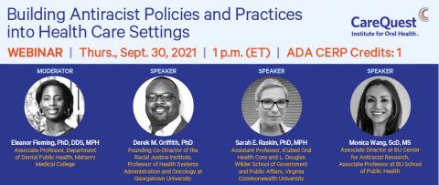 Building Antiracist Policies and Practices into Health Care Settings