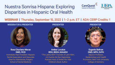 Nuestra Sonrisa Hispana: Exploring Disparities in Hispanic Oral Health 