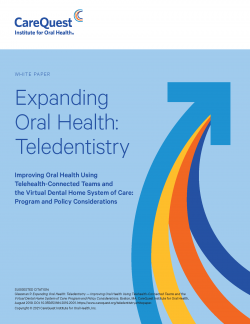 Expanding Oral Health: Teledentistry