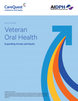 Veteran Oral Health: Expanding Access and Equity white paper cover
