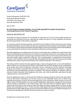 Image of public comment document